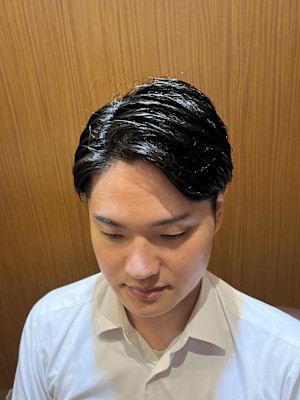 銀座　理容室　ビジネスヘア