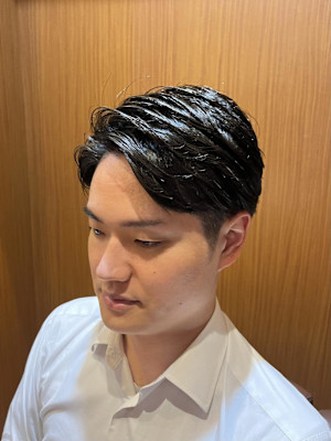 銀座　理容室　ビジネスヘア