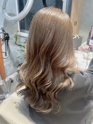 ★透明感たっぷりダブルカラー！ベージュカラー