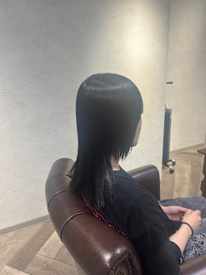 ウルフカット‪✕‬縮毛矯正