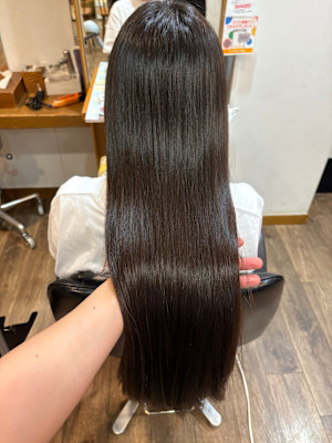 〈江戸桃海〉縮毛矯正/ストレートパーマ/髪質改善