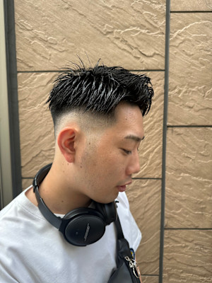 清潔感のあるスキンフェード