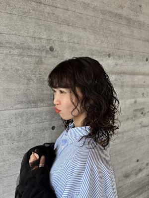 セミロングハイカールロング