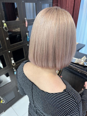 ピンクミルクティーカラー【錦糸町北口】/ anri