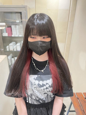 ほんのりブラック×チェリーレッド