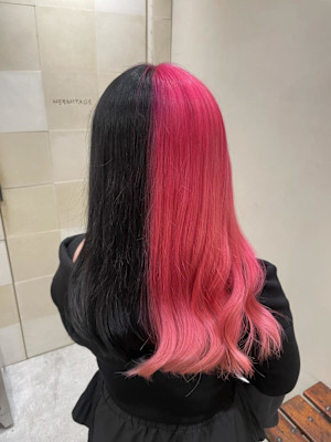 ブラック×ネオンピンク