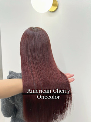 ブリーチ1回のメンズバレイヤージュカラー