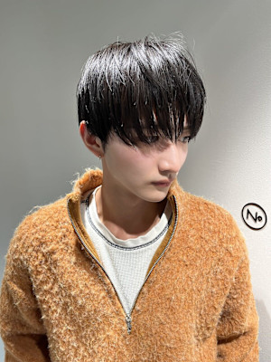 カラー指名No1/ダークブラウン×色気マッシュ