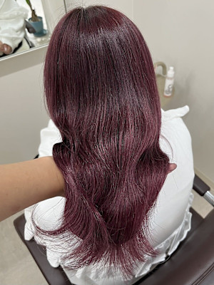 艶カラー×ピンクラベンダー