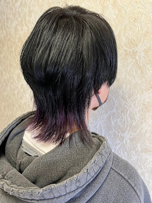 ミニウルフ/くすみブルー/テラコッタ/韓国マッシュ/くびれヘ