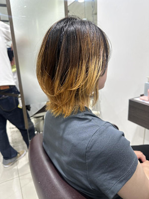 抜きっぱなしカラー