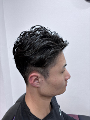 毎朝のセットが楽になる！メンズニュアンスパーマ☆