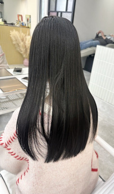 　パッっと裾ロング×ラウンド×りん