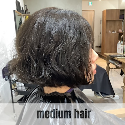 CustomerStyle くせ毛をパーマっぽく