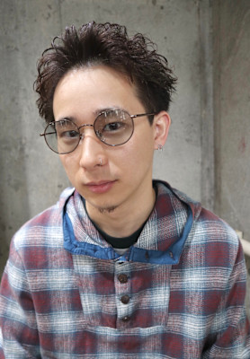 スパイキーショート無造作スパイキーショートアップバング