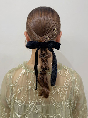 お呼ばれヘア〜特別な日に特別ヘアで〜