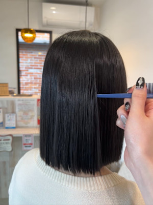 髪質改善、縮毛矯正！