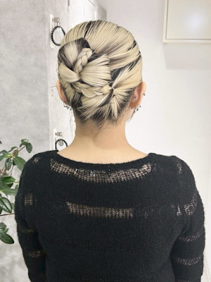 【nanaka】ヘアアレンジ/ヘアセット/リボンヘア/20代