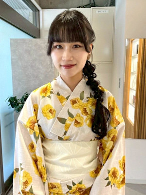 【hinari】浴衣アレンジ/編みおろし/浴衣着付け