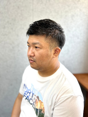 すっきりナチュラルツーブロック