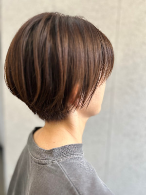 首元すっきり大人ショート