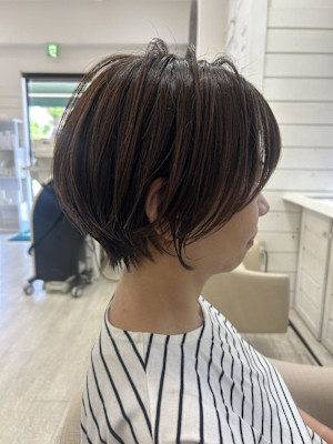 terrace岩政/ふんわりショート/30代40代/姪浜