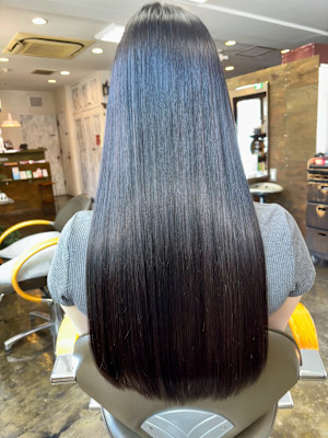 シルキーストレートロング