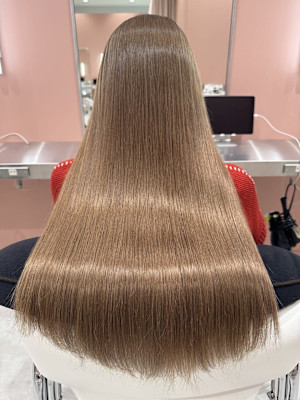 【森　ゆうや】ハイトーン×髪質改善美髪ストレート