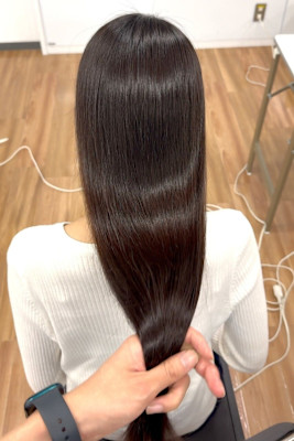 【森　ゆうや】柔らか美髪ロング×髪質改善ストレート