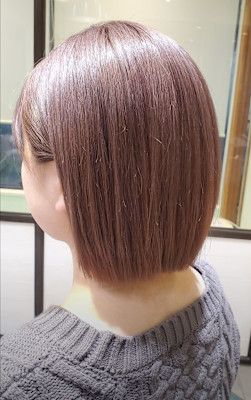 tiptop保谷店×パツンとワンレンボブ　【髪質改善】