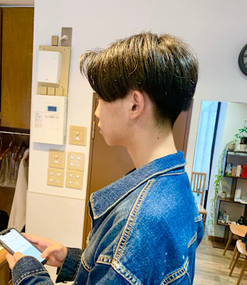 【新垣　拓未】センターパーマッシュ