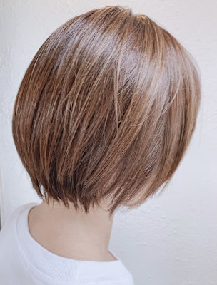 大人ショートボブ