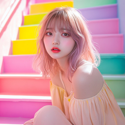 カットブリーチカラー