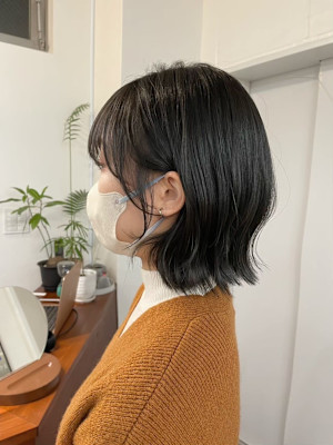透明感地毛風カラー×くびれスタイル