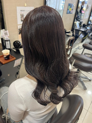 ケアカラーグレージュカラー艶カラー池袋