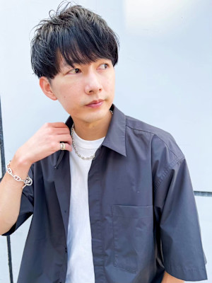 マッシュ　ツーブロック