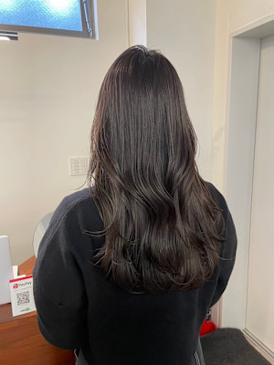 韓国風レイヤー×透け感カラー