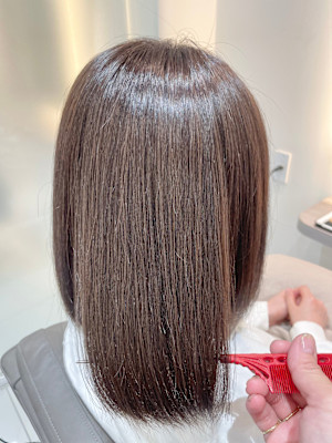 髪質改善カラー