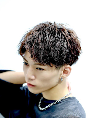 ハーフアップショート