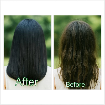 【40歳代】王妃の水ヘアエステ＋表面ストレート（施術例)