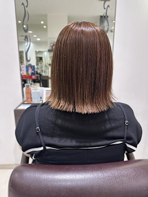 艶髪　縮毛矯正