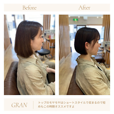 お客様へ髪質改善データ1846（イングラボブ）