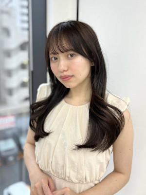 Mako くびれ巻き 似合わせ 髪質改善 ブリーチなし