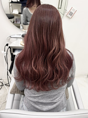 ラベンダーブラウンカラー