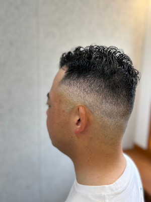 スキンフェード×ベリーショート