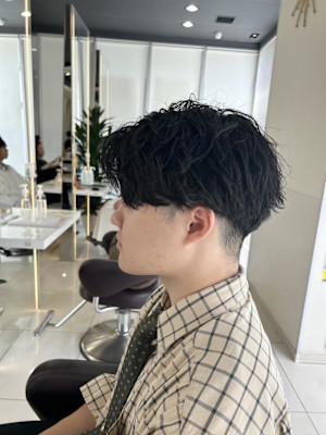 刈り上げマッシュ