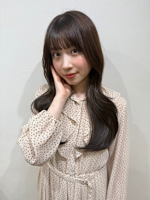 韓国風パーマ/コテ巻き風パーマ/レイヤーカット