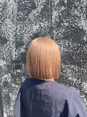 ボブ×ミルクティーカラー《手塚》