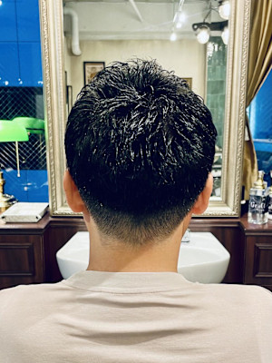 【40代男性】ロンドンツーブロアップバング（大宮/バーバー）