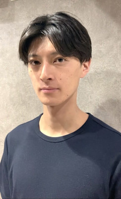 メンズフェザーパーマで清潔感のあるショート/目白/池袋